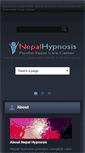 Mobile Screenshot of nepalhypnosis.com